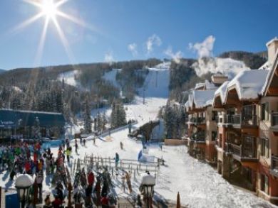 Vail Four Bedroom Luxury Ski in Ski Out Condo Mountain View